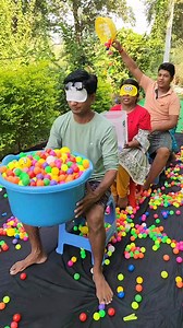 1.1K views | Multi Color 10,000 ping pong pour Challenge Part 244 #reels #game #challenge | Vk challange Vlog | Facebook