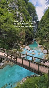If you’re looking for an easy hike through one of Slovenia’s most spectacular natural places, Tolmin Gorges definitely should be on your travel itinerary! 😍 ⁠⁠From the lowest entry point in Triglav National Park, you’ll navigate over bridges and a beautiful trail to an incredible view of the Soča valley’s turquoise waters. 🌊🌿 It’s a real gem you shouldn’t miss during your trip to SocaValley ! ⛰️✨ ⁠Find out more on www.soca-valley.com/en/attraction/tolmin-gorges⁠🎥 @thestorytellers_mtl | Soča 