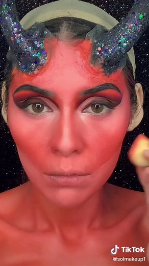 Diabla Makeup Tutorial for Halloween 2021