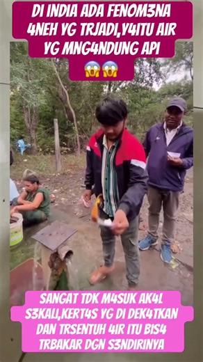 air m3ngandung 4pi😱@Sorotan #viral #fypシ゚viral #viralshort #trendingshorts