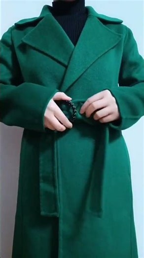 Autumn Outfit Power Trick 🍂 Easy Bow & Shirt Ribbon Styling #shorts