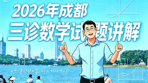 2026年成都三诊数学小题解答