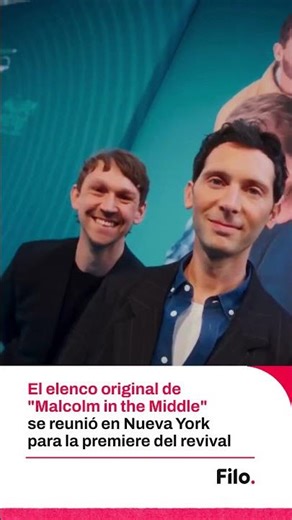 El elenco original de "Malcolm in the Middle" se reunió en Nueva York para la premiere del revival