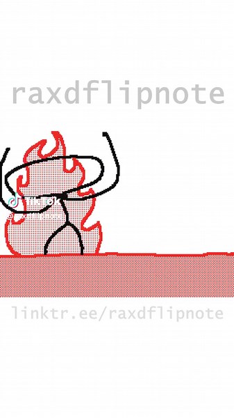 Intense Animation: Everything's on Fire! - Flipnote 3DS