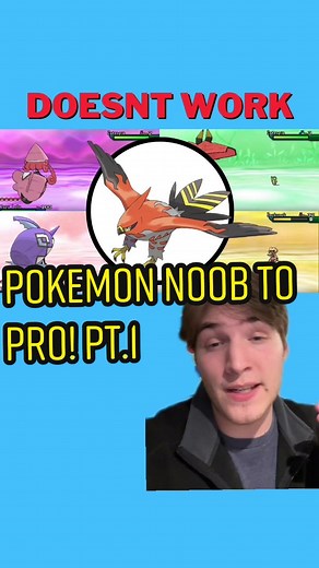 Pokemon NOOB TO PRO! Pt.1 #pokemonfacts #pokemonbattle #pokemonbattletips #pokemonnoob2pro