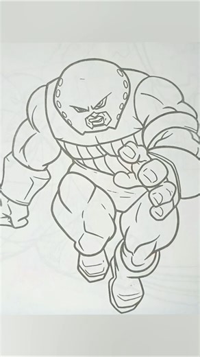 What if Juggernaut had a new style? Watch this epic coloring transformation! 🔥