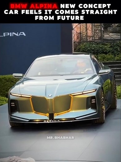BMW ALPINA New concept car feels it comes straight from future! 👀 #bmw