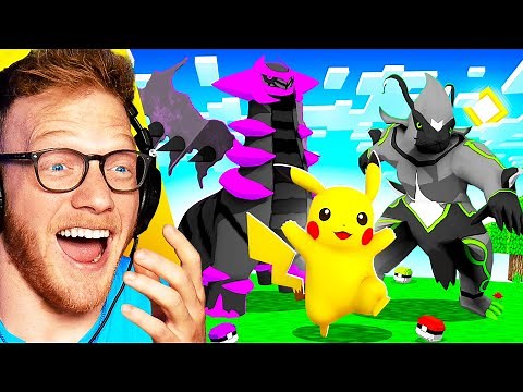 We RANDOMIZED STARTERS To GOD POKEMON In MINECRAFT PIXELMON