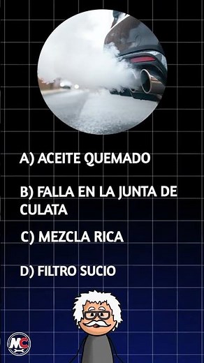 ¿por qué sale humo blanco?#mecanica #mecánicaautomotriz #autos #motores #education