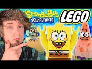 I built a 2000's Spongebob Lego set!