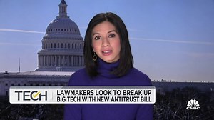Lawmakers look to break up Big Tech with new antitrust bill