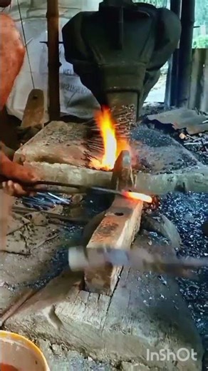 🔥Nail Making Process #Viral #Shorts #Blacksmithing #Forging #Metalworking #Handmade #Ironwork