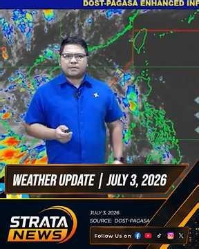 PAGASA: Pulu-pulong Pag-ulan Posible Habang Lumulayo si Henry | Strata News