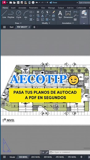 Comando Publish: Crea Laminas Rápidamente con Autocad