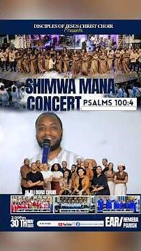 5 DAYS TO SHIMWA MANA Live Concert for Disciples Of Jesus choir. Come we experience worship.