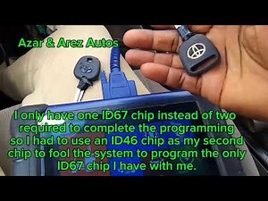 Using ID46 Chip For Toyota Camry All keys Lost Programming