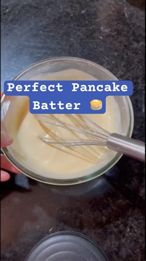 Perfect Pancake Batter 🥞 Recipe | Soft & Fluffy Pancakes everytime