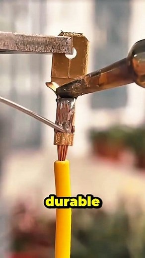 Strong Crimp, Solder, and Insulate for Wiring. #electrician #ideas #diycraft | Mn04