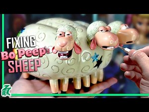 I Made Toy Story Bo Peep 2.0 Sheep In REAL LIFE | 3D Sculpted 3D Print Custom Collection Mod