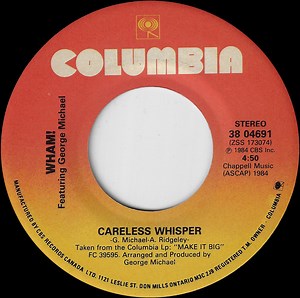 Wham! Featuring George Michael - Careless Whisper