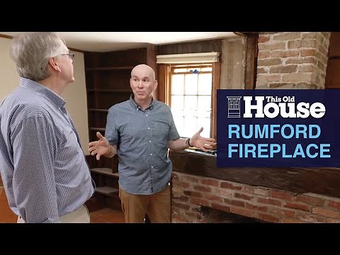 Restoring a Rumford Fireplace | This Old House