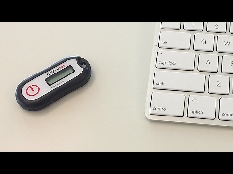 Two-Step Login: Using a single-button hardware token