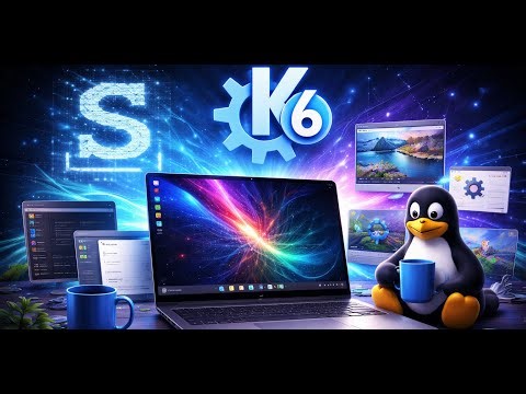 Mais sobre o KDE6 no Slackware!