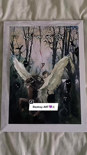 Enhancing Abandoned Art: A Spooky Transformation