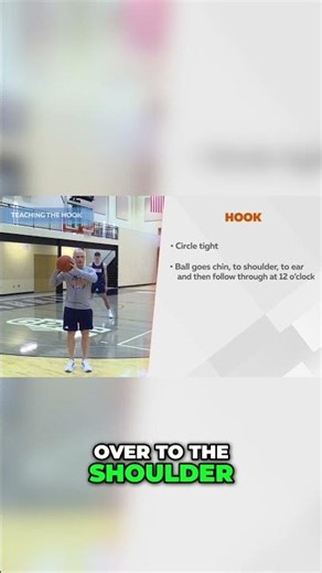 Hook Shot 101 #basketballmoves