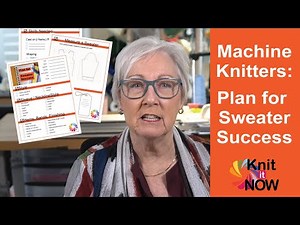 Plan It Right: The Key to Machine Knitting a Perfect Sweater