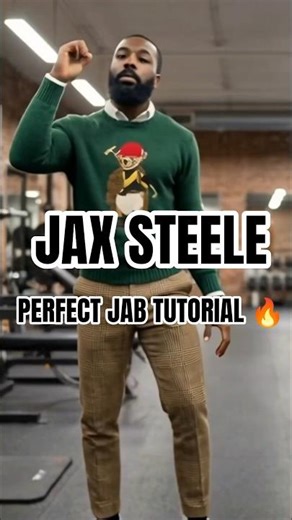 Jax Steele Perfect Jab Tutorial in Green Sweater 🔥