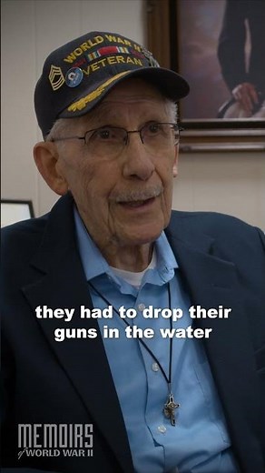 D-Day Veteran Remembers the Invasion of Normandy -- #dday #dday80 #history #veteran #ww2 #wwii #army