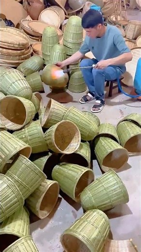 membuat kerajinan cantik dari bambu