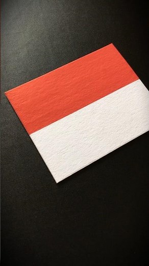 PRINCIPALITY of MONACO 🇲🇨 Flag Drawing #art #drawing #posca