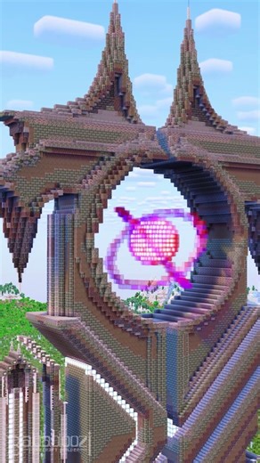 🏠 Void Oracle– Fantasy Build #minecraft #minecraftbuilding