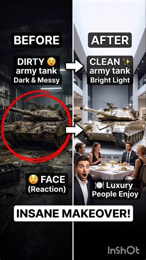 Extreme Military Tank Restoration🔥 | #restoration #beforeandafter #deepcleaning