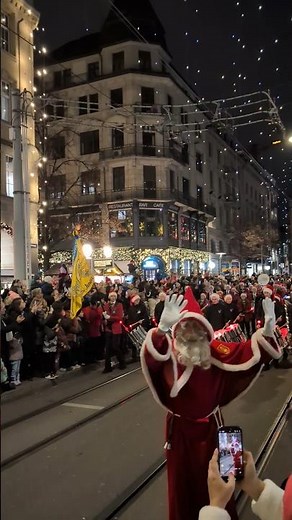Samichlaus Umzug Zürich 2025 #brauchtum #tradition #weihnachtszeit #umzug #schweiz