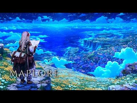 The Ancient Map Points to the Next Town | Celtic Fantasy BGM for a Girl Traveling Another World