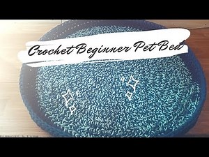 How To Crochet: Beginner Pet Bed | Right Handed | Missouri Makes