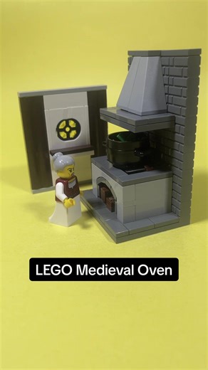 LEGO Medieval Oven Building Guide