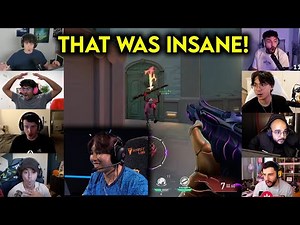 Valorant Streamers Reacts To C9 v1c Insane ACE Against FURIA In VCT