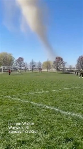 Caught on camera: Rare dust devil seen at Rhode Island youth soccer game