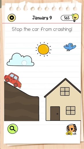 715#viral short 🧠 test all ⭐ solve (stop the car from crashing)9/1/2026