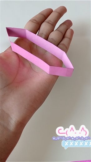 Easy DIY Paper Hexagon Trick! 🤩✨ #shorts #diy #artandcraft #magic #fun #love #cool