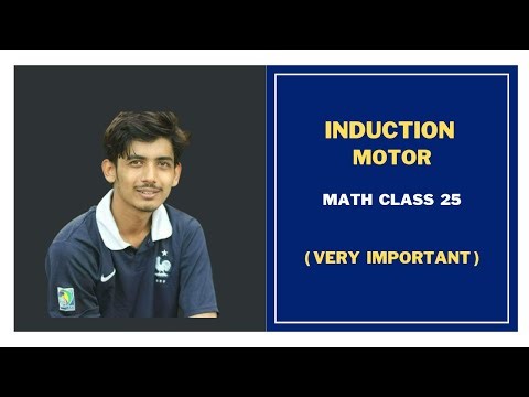 35. Induction Motor Math Class 25 || Theraja 34.25 || Induction Motor Bangla Tutorial