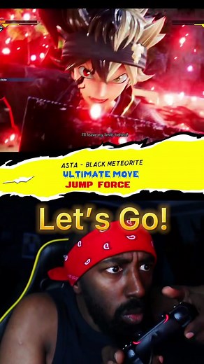 ‏Asta Ultimate Move! #jumpforce #blackclover #fightinggames