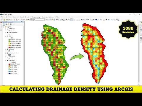 Calculating Drainage Density (DD) using ArcGIS | Detailed Approach