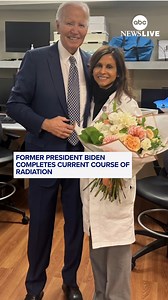 Former President Biden has completed his current course of radiation therapy, a spokesperson told ABC News. It's unclear at this time if any additional radiation therapy will be needed, they added. Read more: https://abcnews.visitlink.me/ifJJla | ABC News