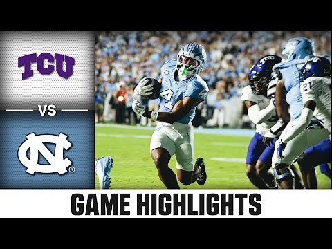 TCU vs. North Carolina Game Highlights | 2025 ACC Football