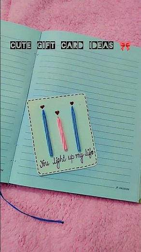 Diy easy craft gift card ideas🎀#handmade #craft